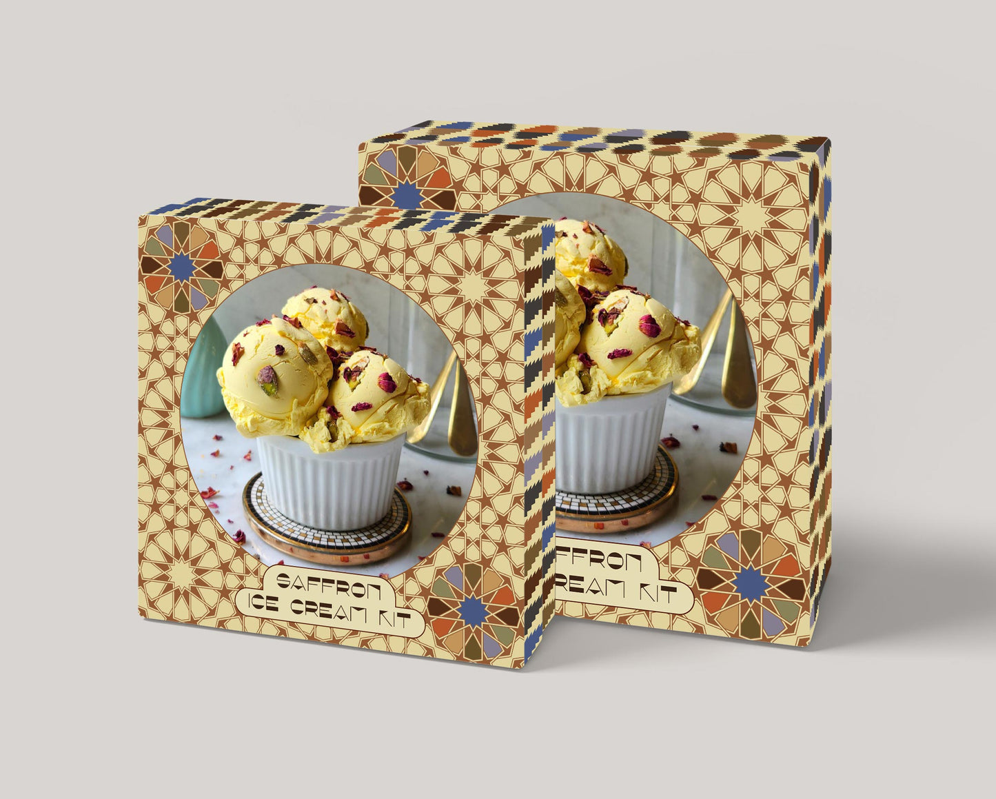 Saffron Ice Cream Kit