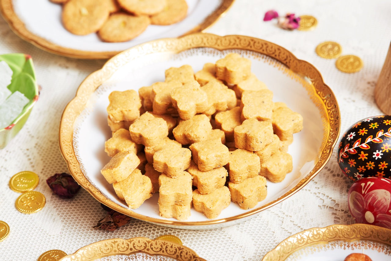 Chickpea Flour Cookies Nokhodchi