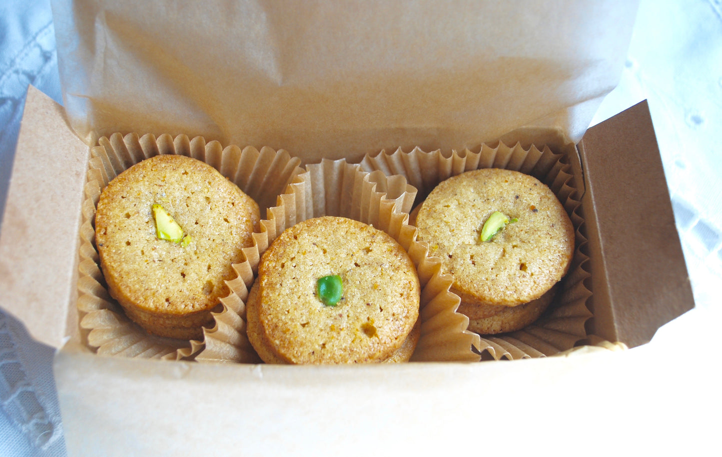 Cardamom Shortbread Cookies with Chickpea and Almond Flour