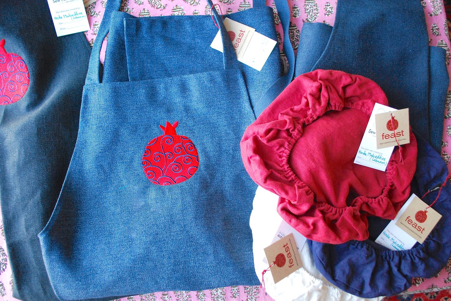 Pomegranate Apron