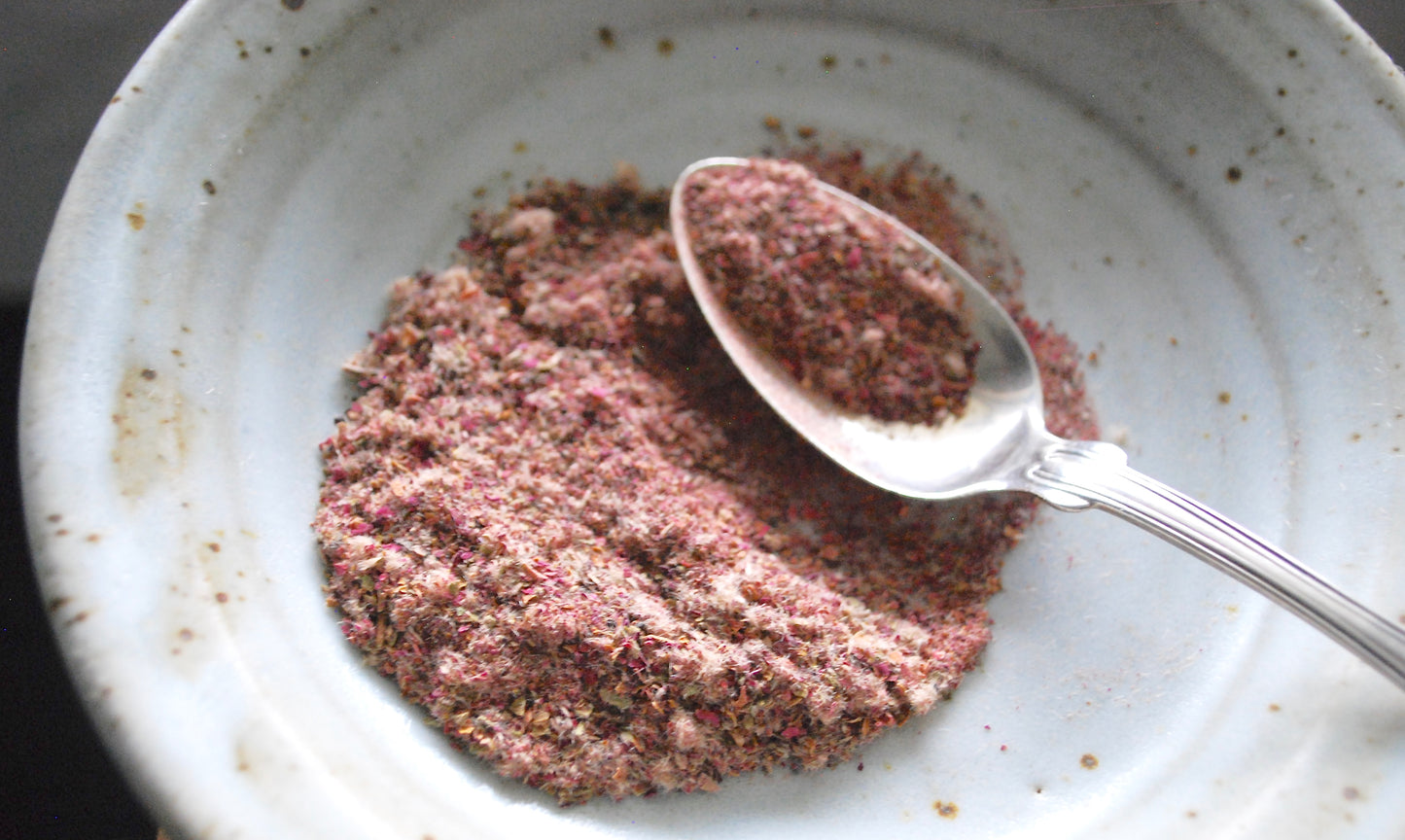 Rose Petals, Dried and Ground, 2 oz