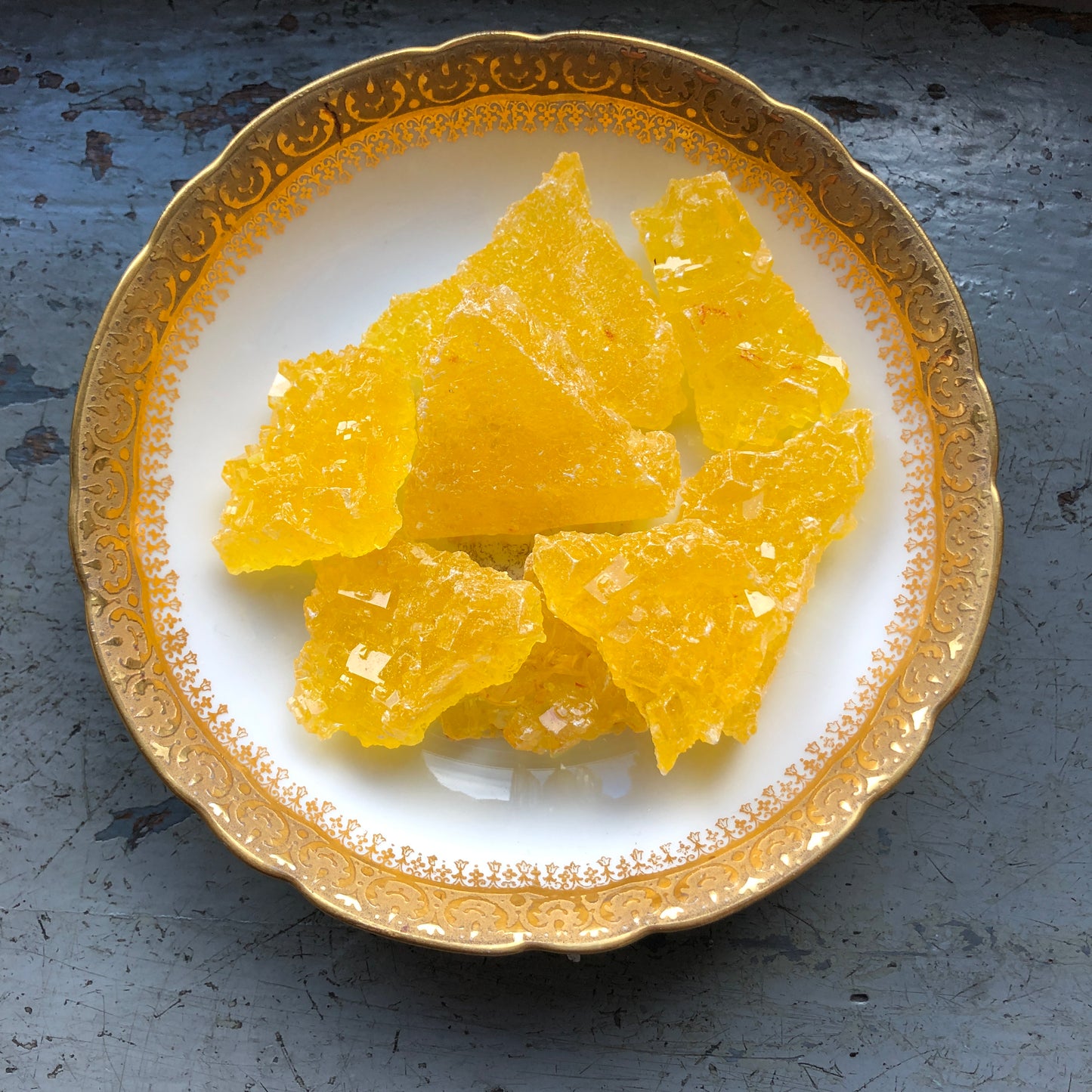 Saffron Rock Sugar Nabat