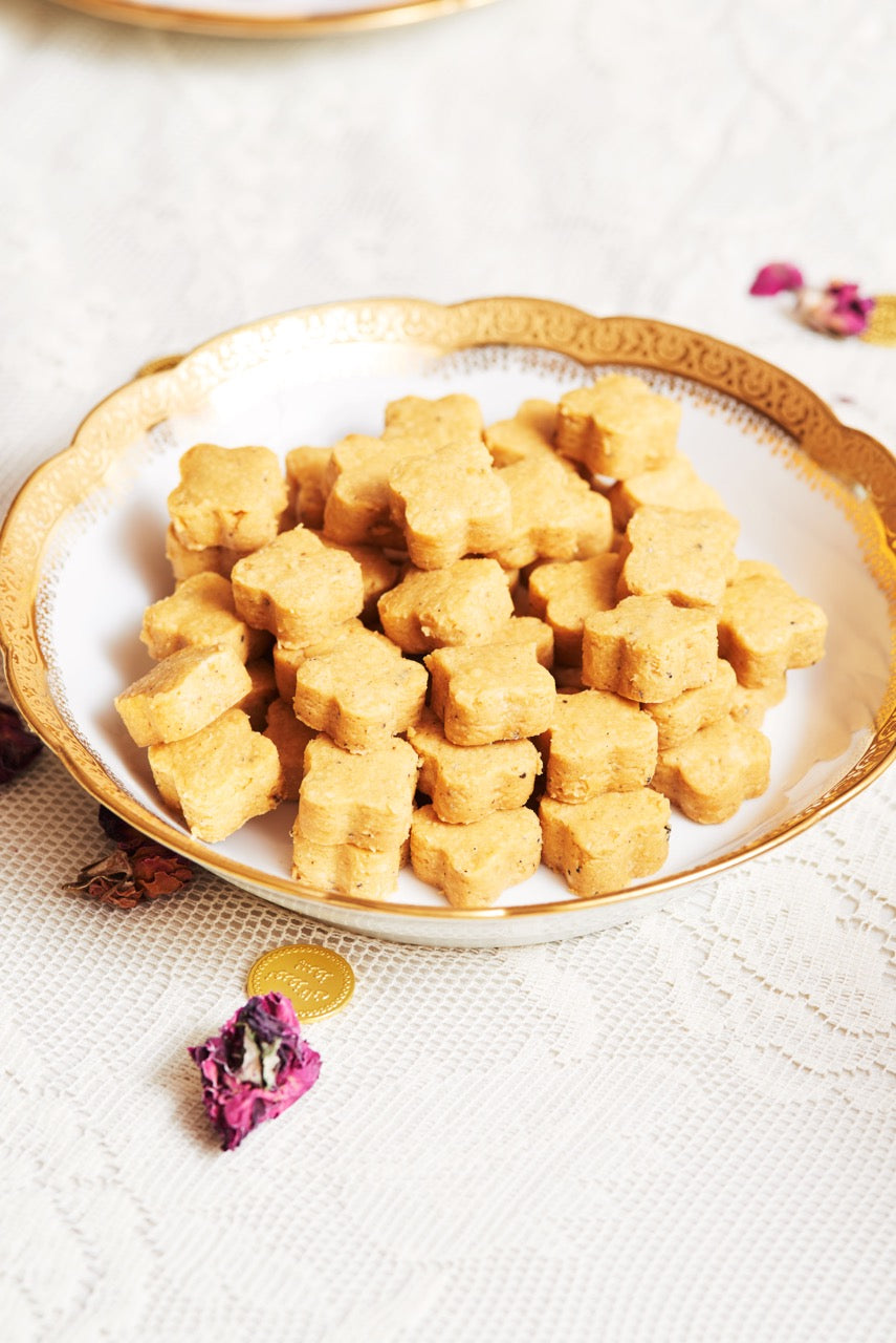 Chickpea Flour Cookies Nokhodchi