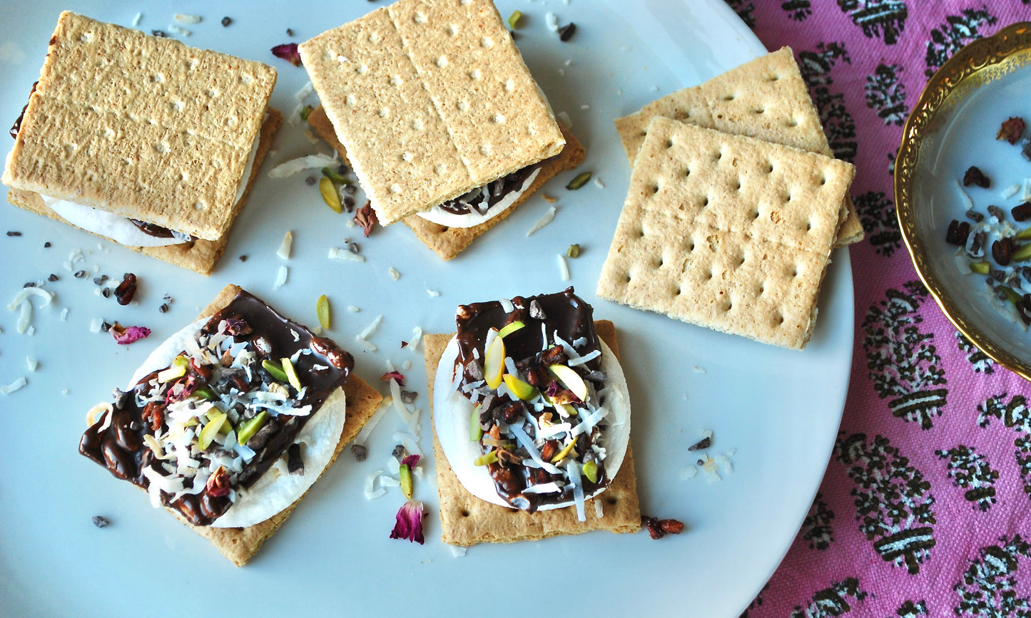 S'mores Kit with Chocolate Bar and Crunch Topping