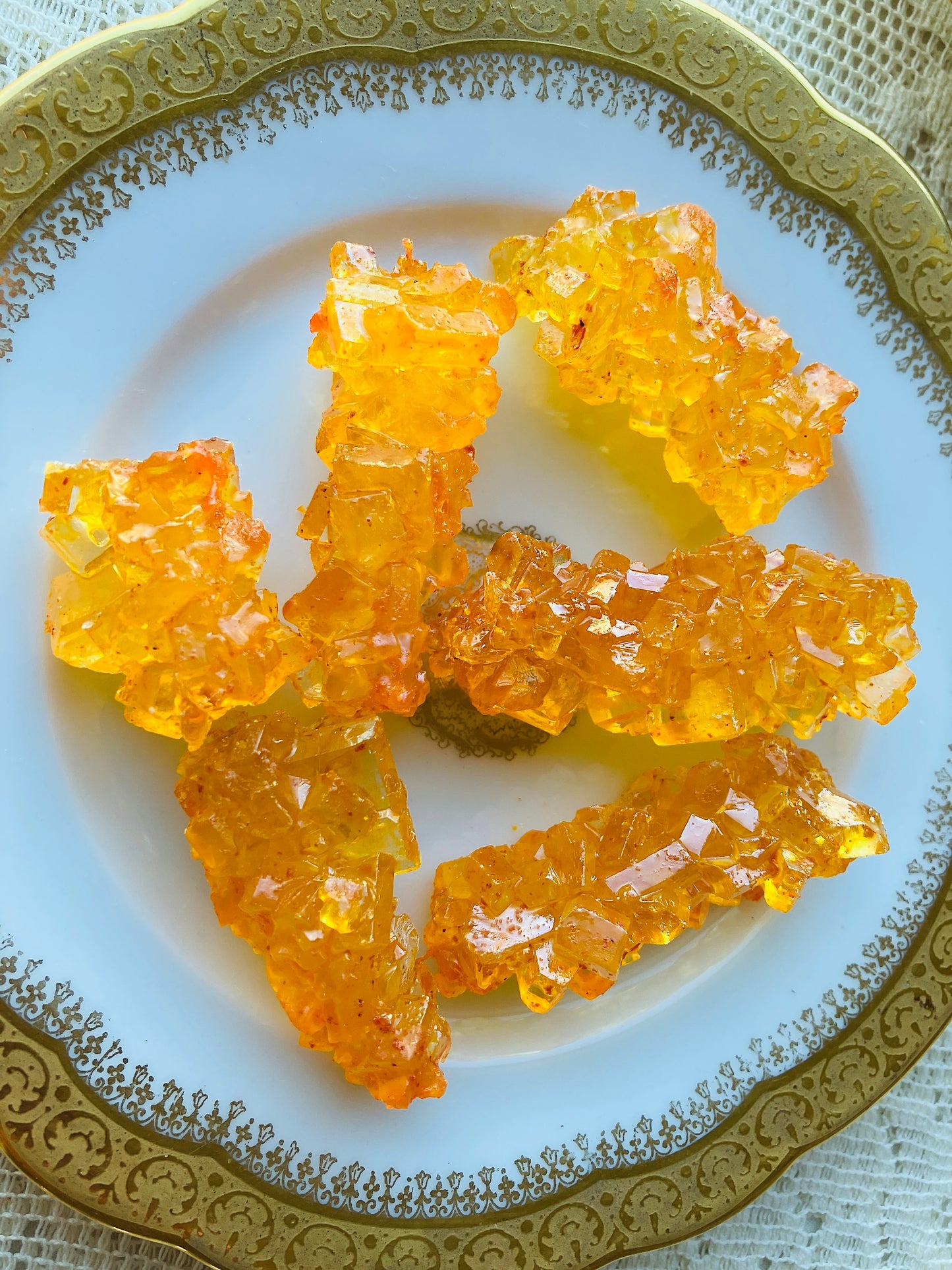 Saffron Rock Sugar Nabat