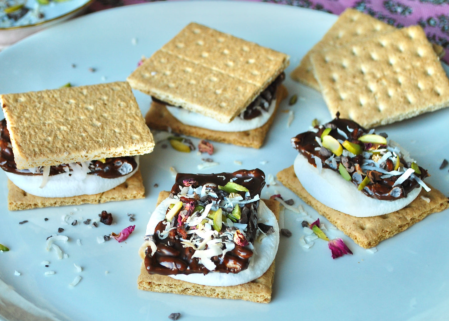 S'mores Kit with Chocolate Bar and Crunch Topping