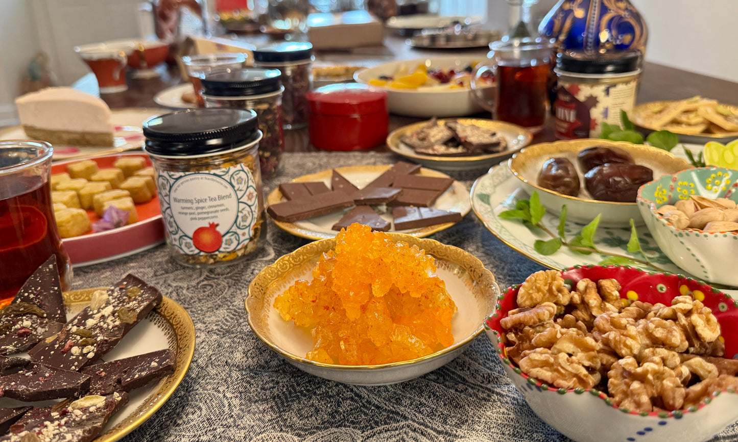 Saffron Rock Sugar Nabat