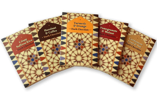 Persian Spiced Chocolate Bars Gifting Pack (10 bars)