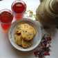 Chewy Raisin and Saffron Cookies Keshmeshi